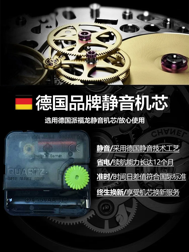 

Wall Clock Nordic Design Round Wall Clock Quartz Silent Smart Bedroom Clocks Wall Home Decor Kitchen Reloj De Pared Digital