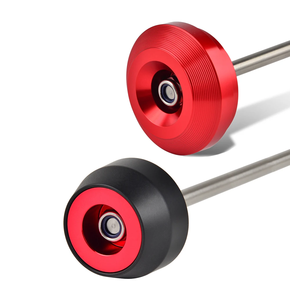 

Motorbike Front Rear Axle Sliders Protector for BMW R NineT 2013 2014 2015 2016 Anti Crash Slider Accessories Aluminum Delrin