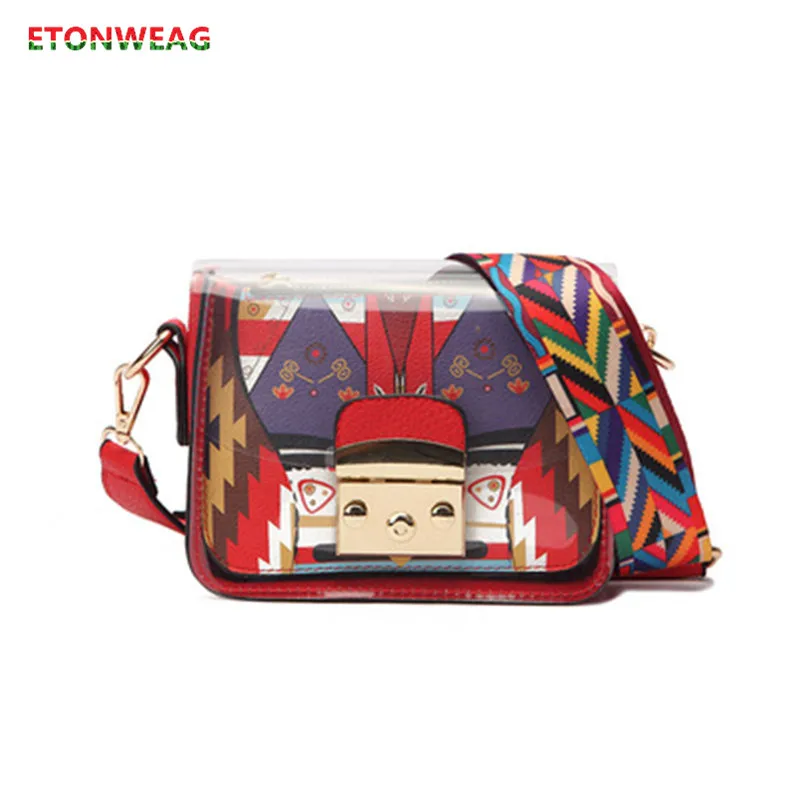 2021 модная Прозрачная женская сумка-мессенджер мини-Желейная сумка на плечо