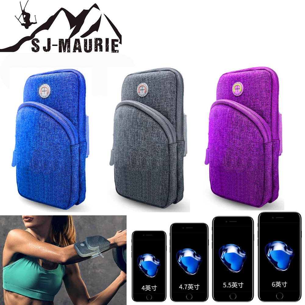 5 видов цветов Спортивная поясная сумка для бега водонепроницаемая на руку чехол