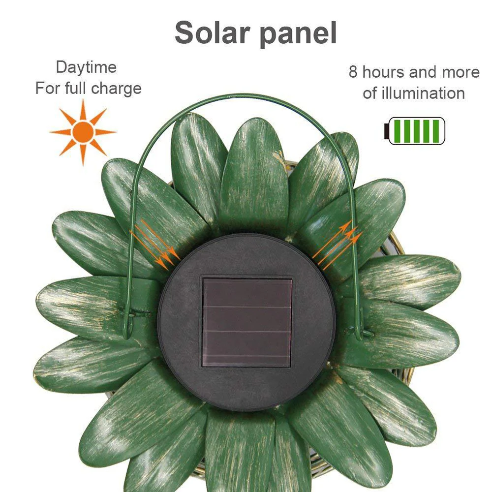 СВЕТОДИОДНАЯ Гирлянда в форме ананаса на солнечной батарее водонепроницаемый