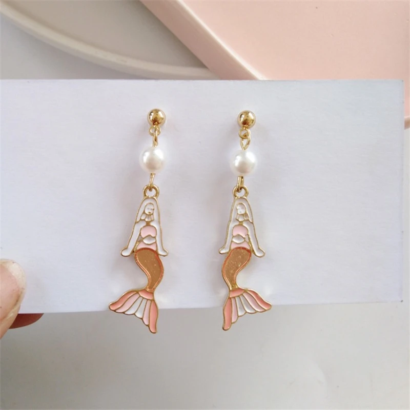 Творческий модный темперамент серьги с джокером милых героев из мультфильма для