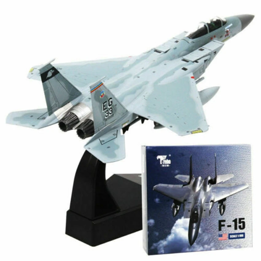 Литый под давлением модель 1/100 самолета из сплава для Tomcat Fighter простые игрушечные