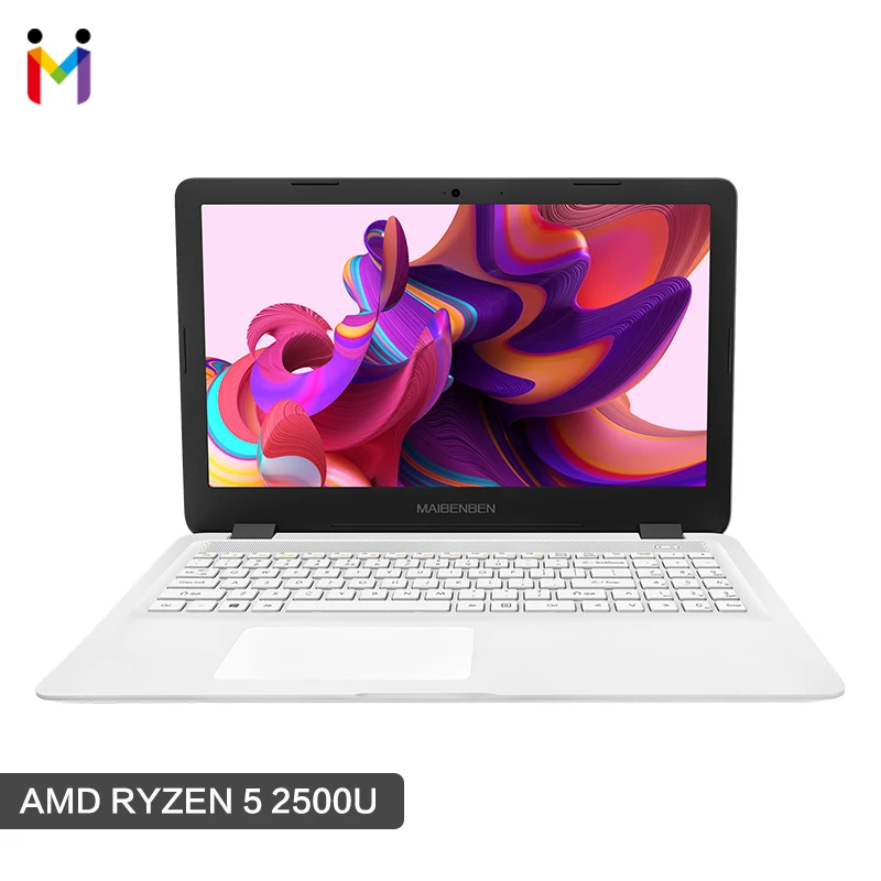 Ноутбук MAIBENBEN XuanMai15 15.6&quot ультрабук ADS/AMD Ryzen5 2500U/8ГБ/240ГБ SSD/DOS/Клавиатура с русской
