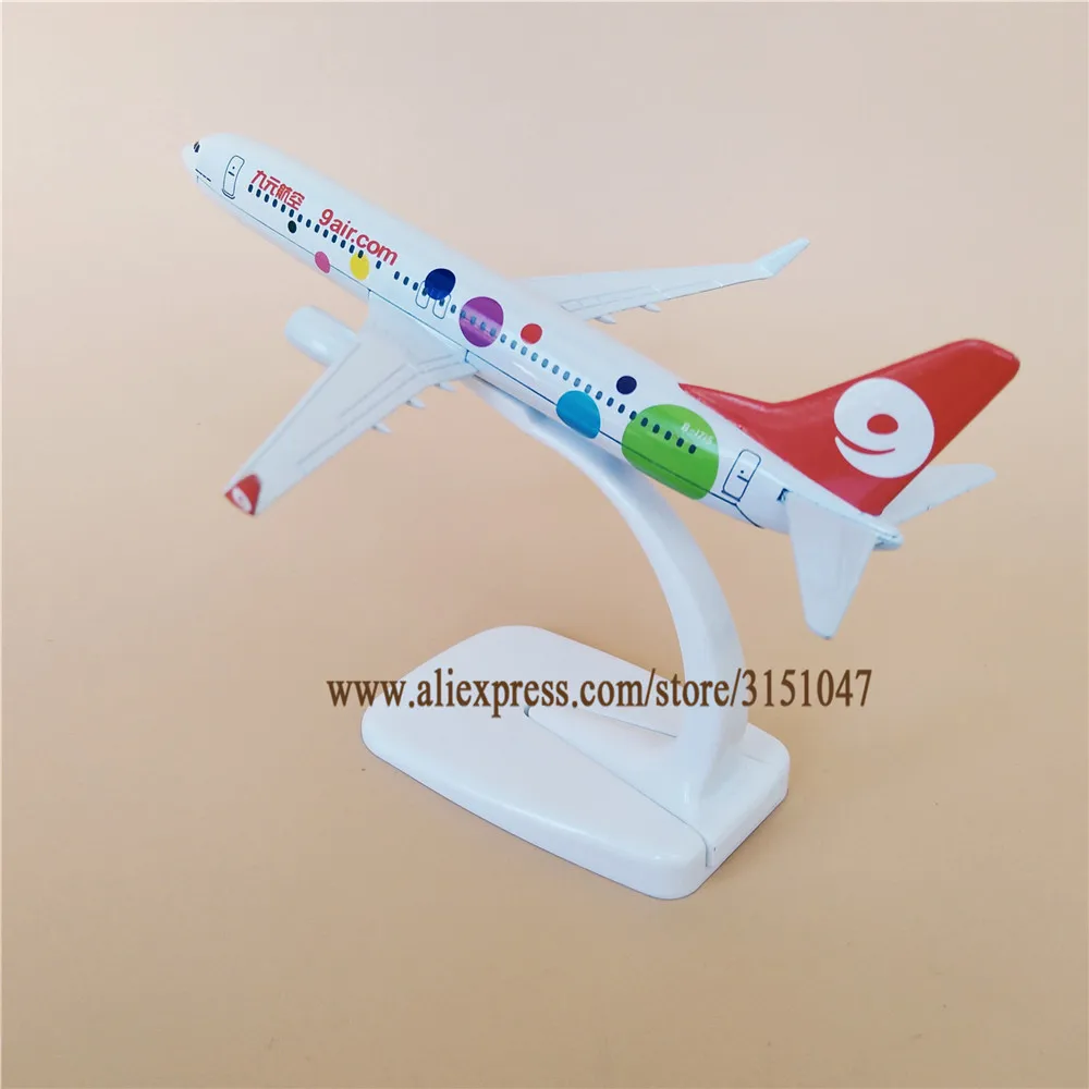 16 см 9Air Airlines B737 Boeing 737 Airways металлический сплав модель самолета литье под