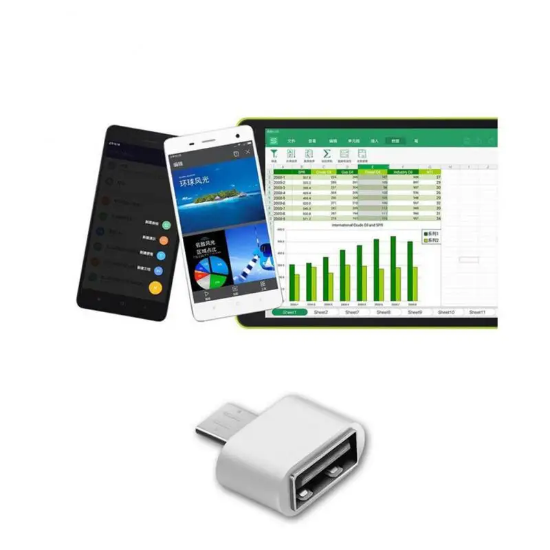 Переходник с USB 3 1 Type C на 2 0 для Samsung Huawei аксессуары сотового телефона
