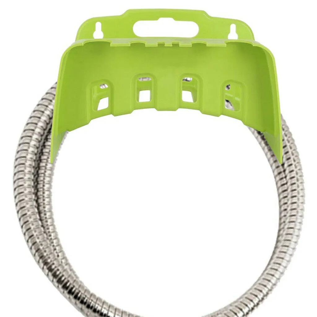 

Wall Mounted Garden Hose Pipe Cable Hanger Tidy Bracket -Shed Rack Fence Holder Storage Hook wall hanger shelf for Home Garden