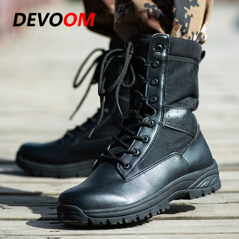 Мужские походные ботинки для активного отдыха военные тактические
