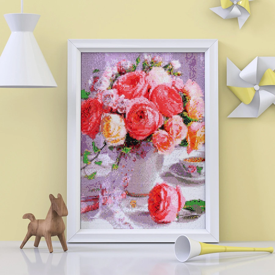 

DIY 5D Diamond Painting Scenic Style Lovely Kit Full Drill Square Embroidery Mosaic Art Picture Of Rhinestones Home Decor Gifts