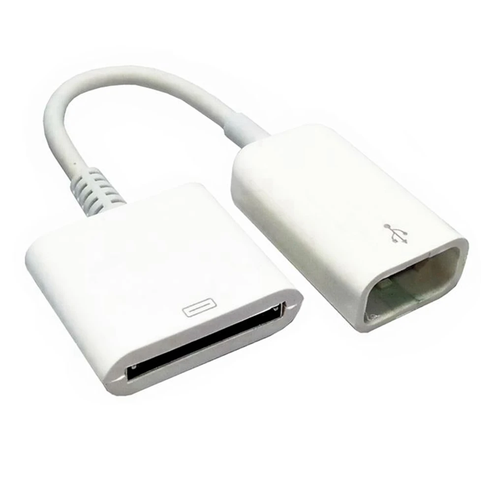 

Стыковочный 30-контактный разъем «мама» к USB 2,0 «мама» кабель для зарядки и передачи данных Док-станция 30P черный и белый