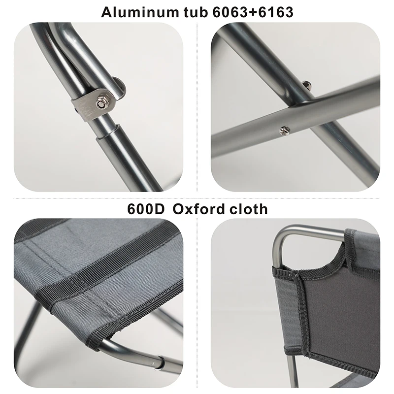 Светильник на открытом воздухе рыбалка стул благодаря надежному Алюминий сплав