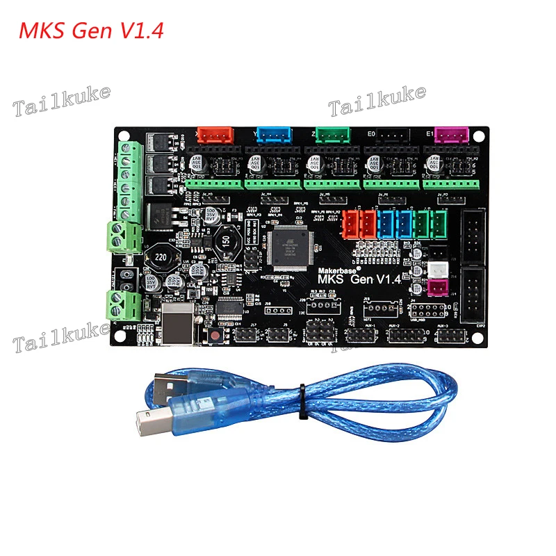 

3D Printer Motherboard MKS Gen V1.4 Ramps1.4 & 2560 All-in-one Board Control Board DIY Accessories