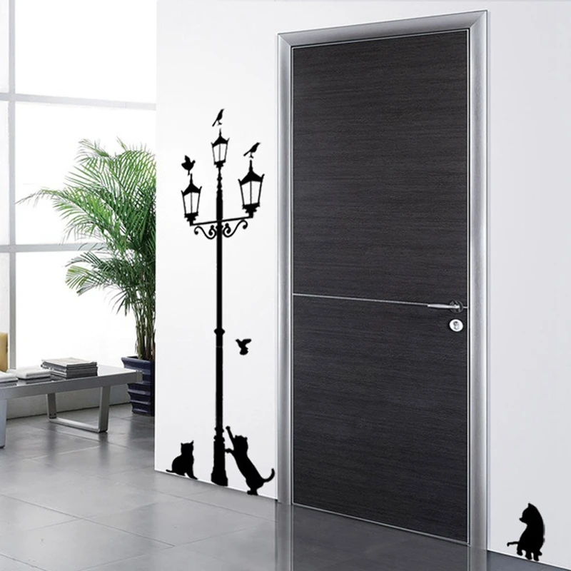 Самодельные Настенные обои съемные настенные наклейки виниловые с 3 маленькими