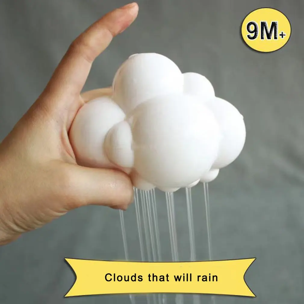 

Rain Cloud Water Spray Toys Sprinkler Tub Toy Droplet One Button Automatic Water Sprinkler Interactive Bathing Toy For Toddler