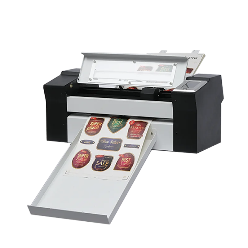 

Auto Feeding Paper Label Cutter Plotter Support CorelDraw read QR or barcode for different jobs