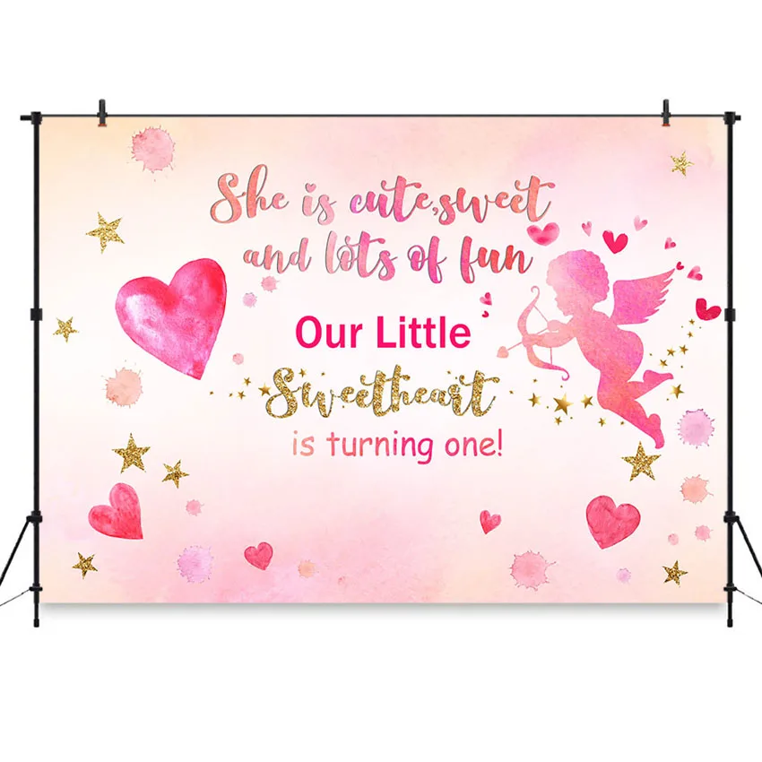

Милый фон для фотосъемки новорожденного ребенка, первый день рождения, декорация, фон для фотосъемки, красный, розовый, сердце
