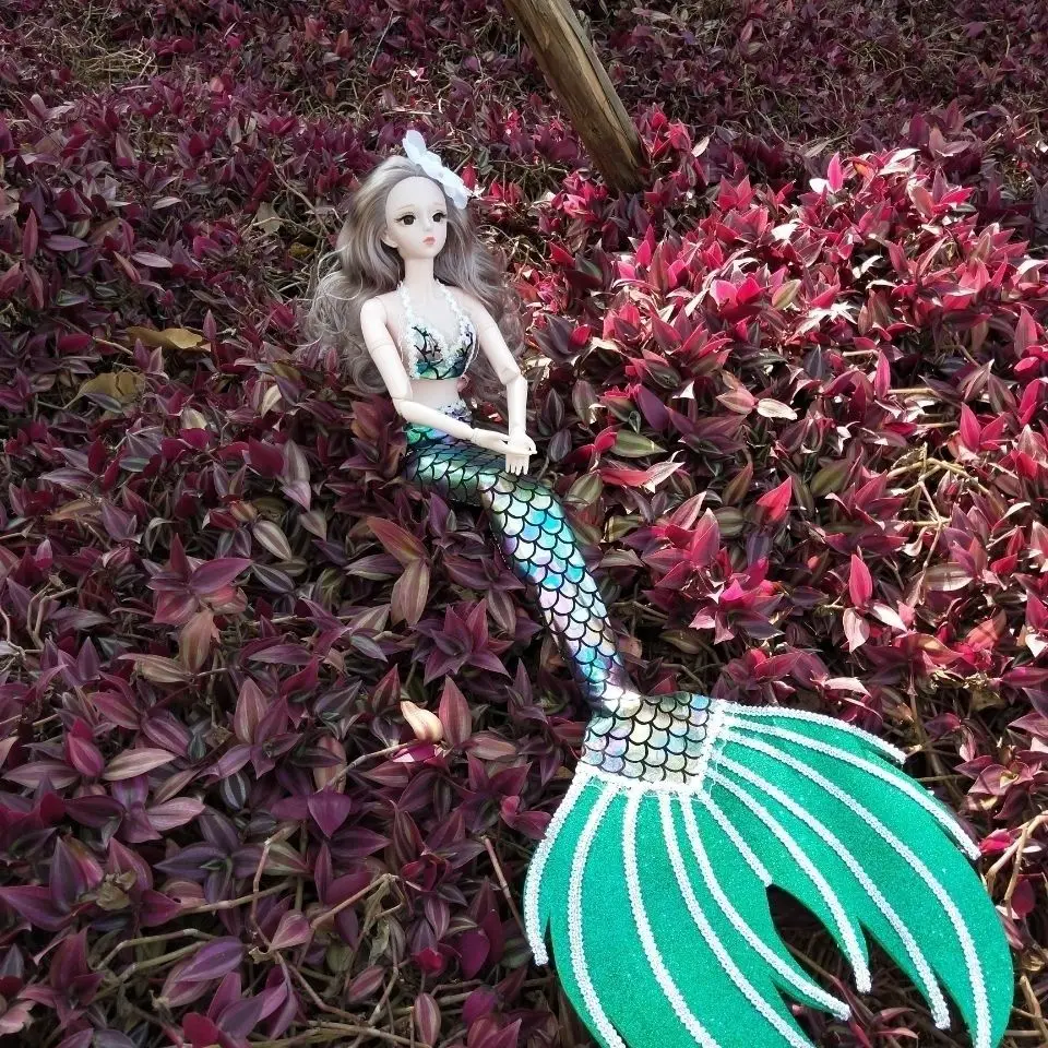 

Chilnese Girls 30CM Mermaid Dolls Toy Children's High-Quality Birthday Gift Handmade Creative Lovely Dolls For Children LB773