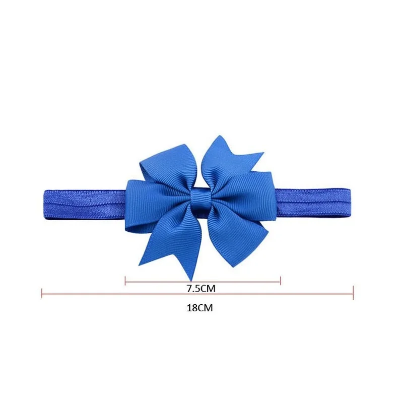 

20pcs/lot baby Headband Grosgrain Ribbon Bow with Clip