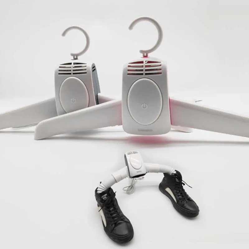 Портативная сушилка для одежды вешалка и обуви складная электрическая белья