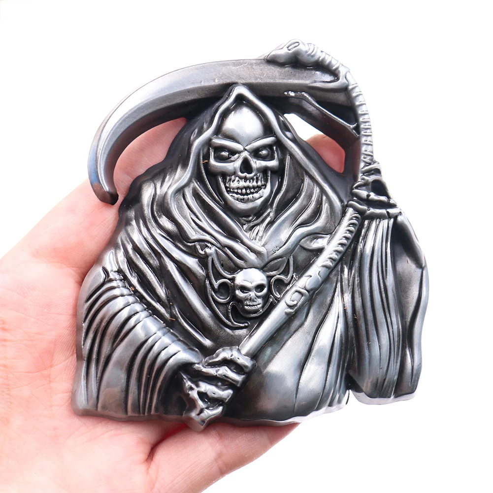 Мужская пряжка для ремня Grim Reaper металлическая ремней высококачественные