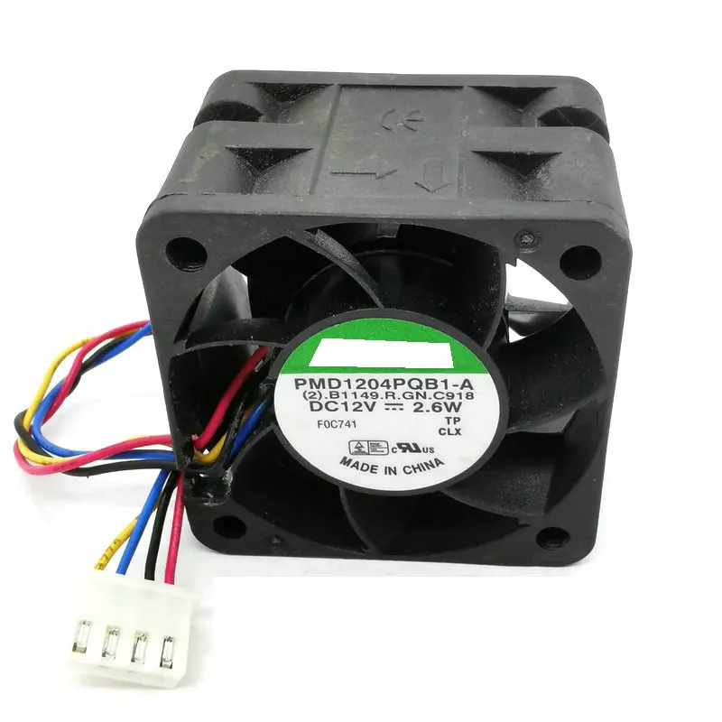

4CM PMD1204PQB1-A (2).B1149.R.GN. C918 4028 12V 2.6W 4Wire Cooling Fan HZDO