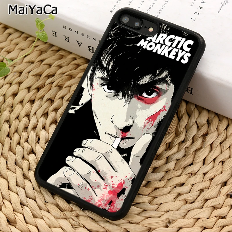 Дизайнерский чехол MaiYaCa с арктическими обезьянами для телефона iPhone X XR XS 11 12 13 Pro MAX