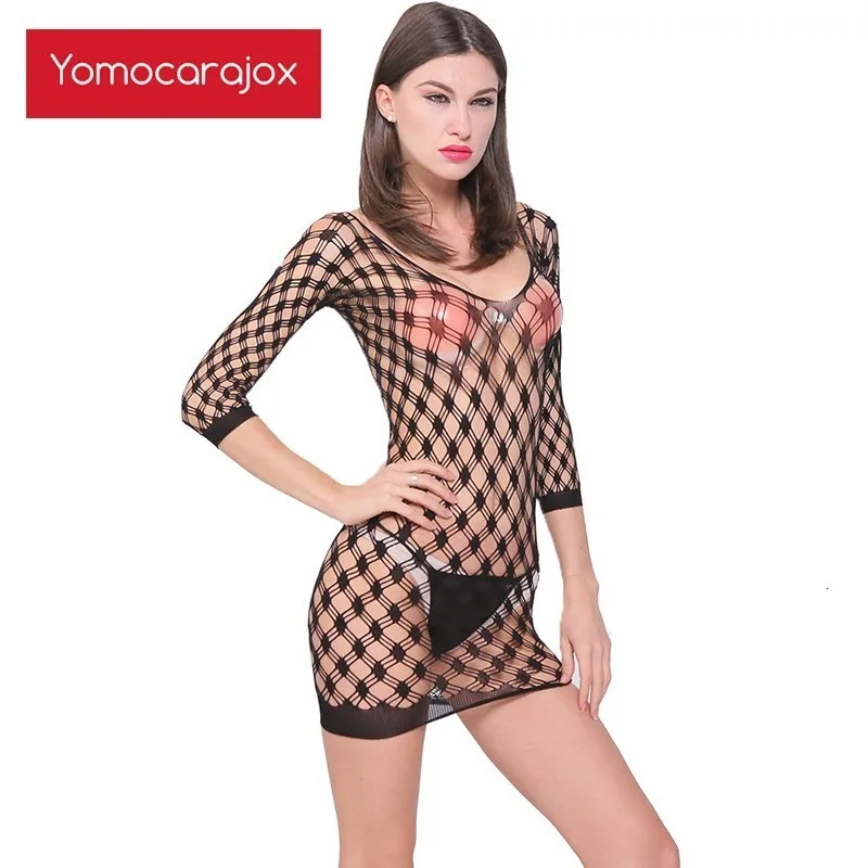 Yomocarajox сексуальное нижнее бельё для девочек ажурные сетчатые костюмы Кукольное