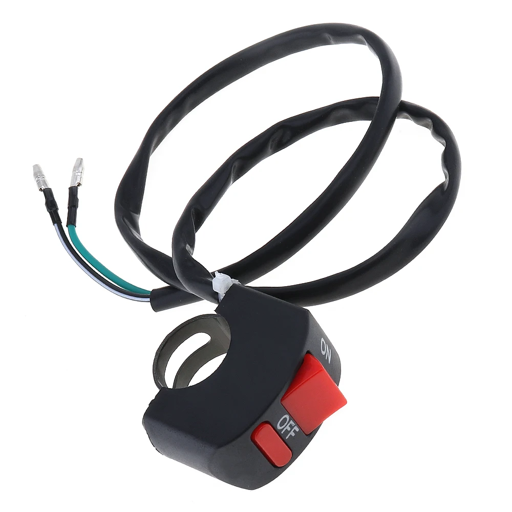 Motorcycle Universal Switches Handlebar Flame Rollout Switch on off Button for Motor ATV Bike DC12V/10A | Автомобили и мотоциклы