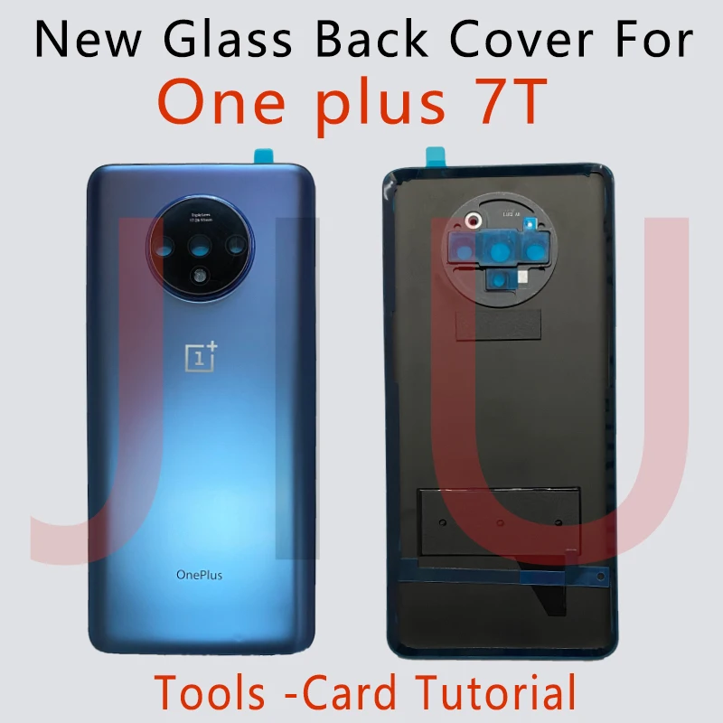 Стеклянная задняя крышка батарейного отсека для oneplus 7pro 7T 1 + 7100 новая Замена