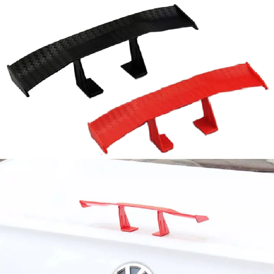 Автомобильный Стайлинг 17 см кабулк красный цвет углеродное волокно крыло