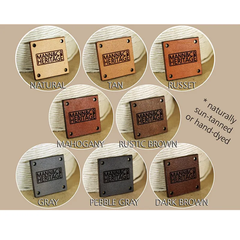 50 шт. Персонализированные Бирки Для шитья кожи одежды трикотажные бирки