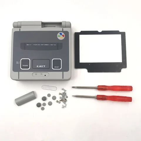 Для GameBoy Advance SP Classic NES Ограниченная серия сменный корпус защитный экран Объектив для GBA SP Корпус чехол Крышка