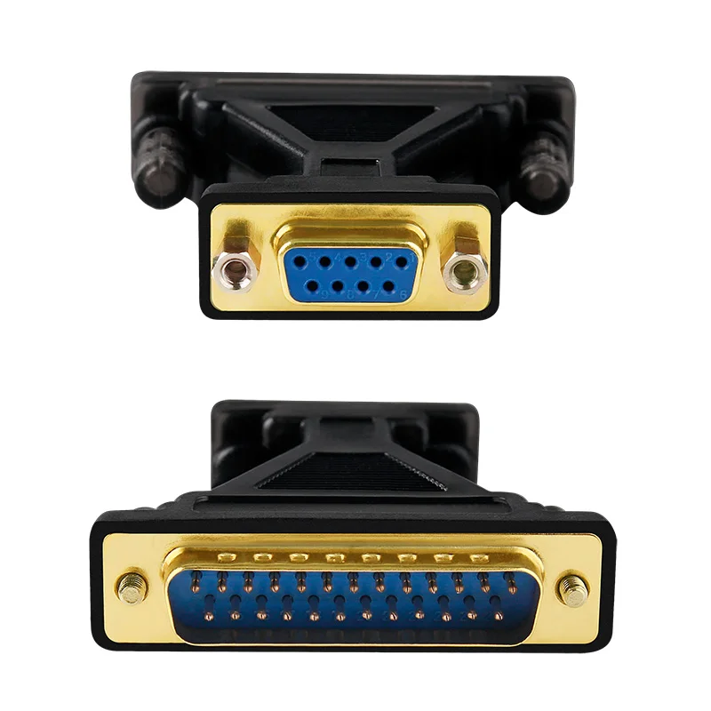 Dtech Factory Price USB to RS232 Cable with DB9 DB25 Adapter | Audio & Video Cables