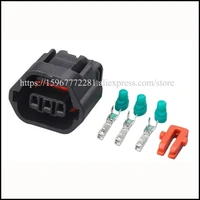 50set 7283 8730 30 car male female wire connector fuse plug connector automotive wiring 3 pin terminal socket dj7033a 1 2 21