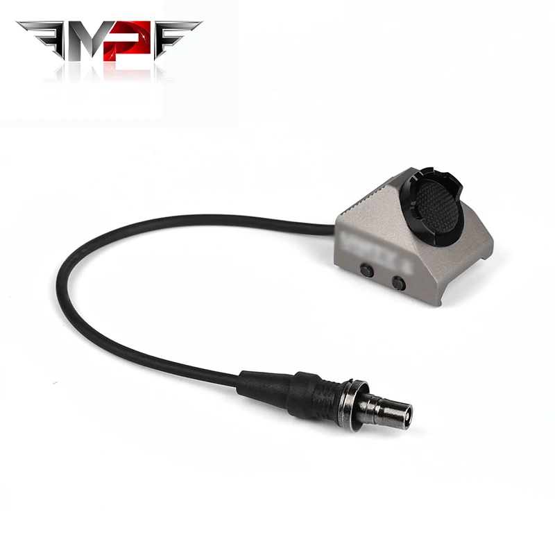 Тактический фонарик для страйкбола переключатель давления лазерный