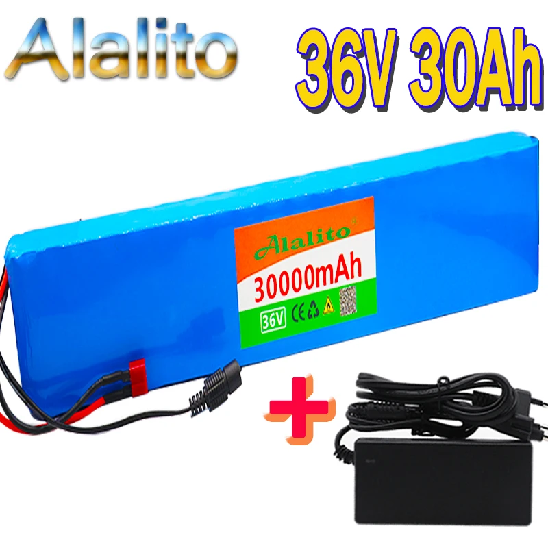 Аккумулятор 36 В 10S4P 30 Ач аккумулятор высокой мощности 500 Вт 42 30000 мАч для