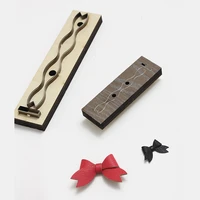 cute bow knife die punching die diy mini bowknot handmade tool leather template cutting mold practical handcraft leather tool