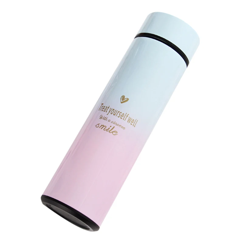 

500ML Smart Thermos Water Bottle LED Digital Temperature Display Stainless Steel Coffee Thermal Mugs JHP-Best
