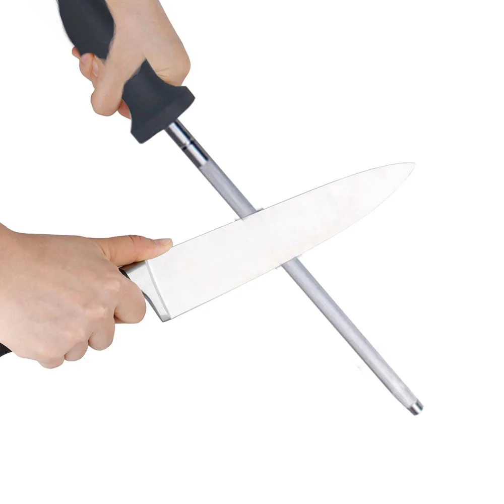 Алмазная точилка для ножей Профессиональная кухонная шеф повара 12 дюймов из