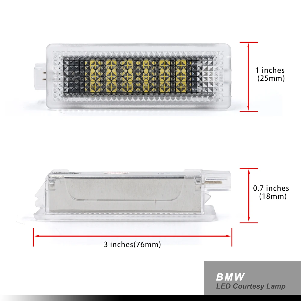 2x светодиодный Автомобильный интерьер двери Предоставлено Добро пожаловать