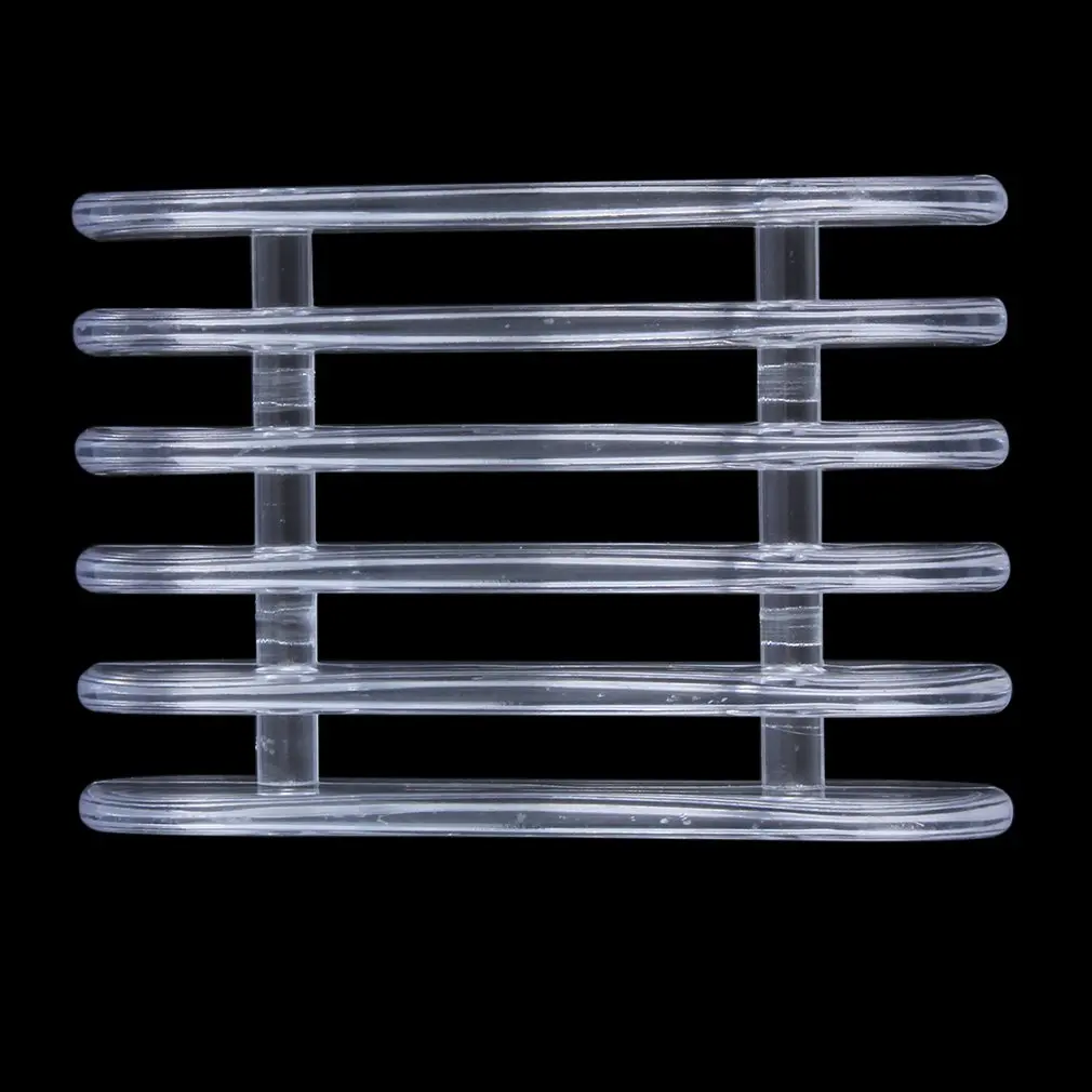 Пластик нейл арта щетки держатель прозрачный акриловый лак для ногтей Гель