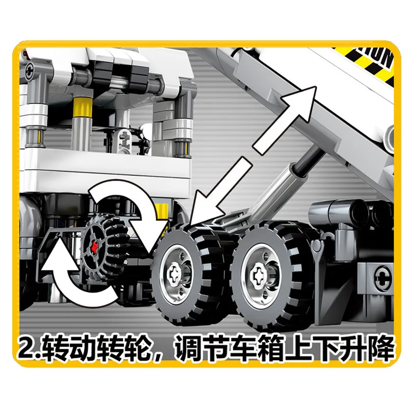 Sembo Block Technic Car Toy Building Blocks сборочные блоки строительная модель грузовика