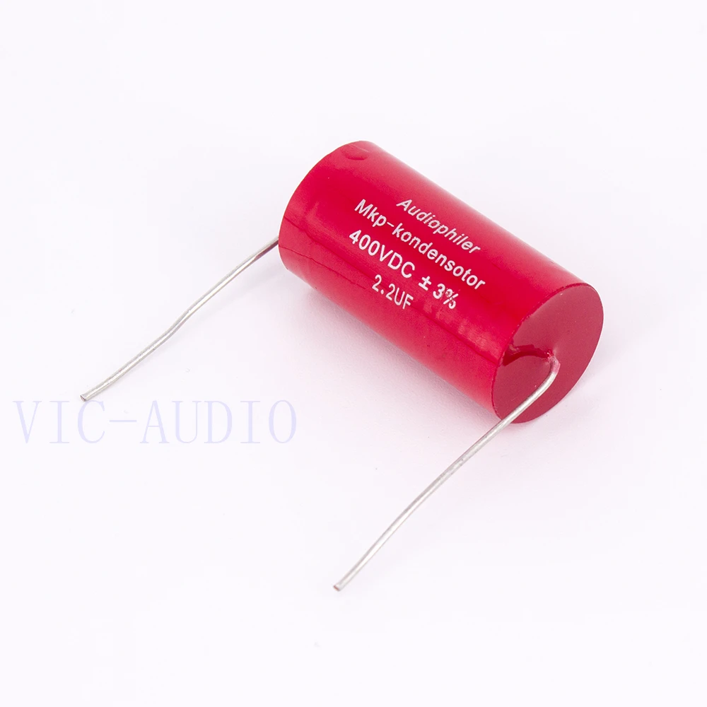 Фото Конденсатор Audiophiler Mkp конденсатор с алюминиевой крышкой 2 мкФ 400V DC 3% HI FI Лихорадка