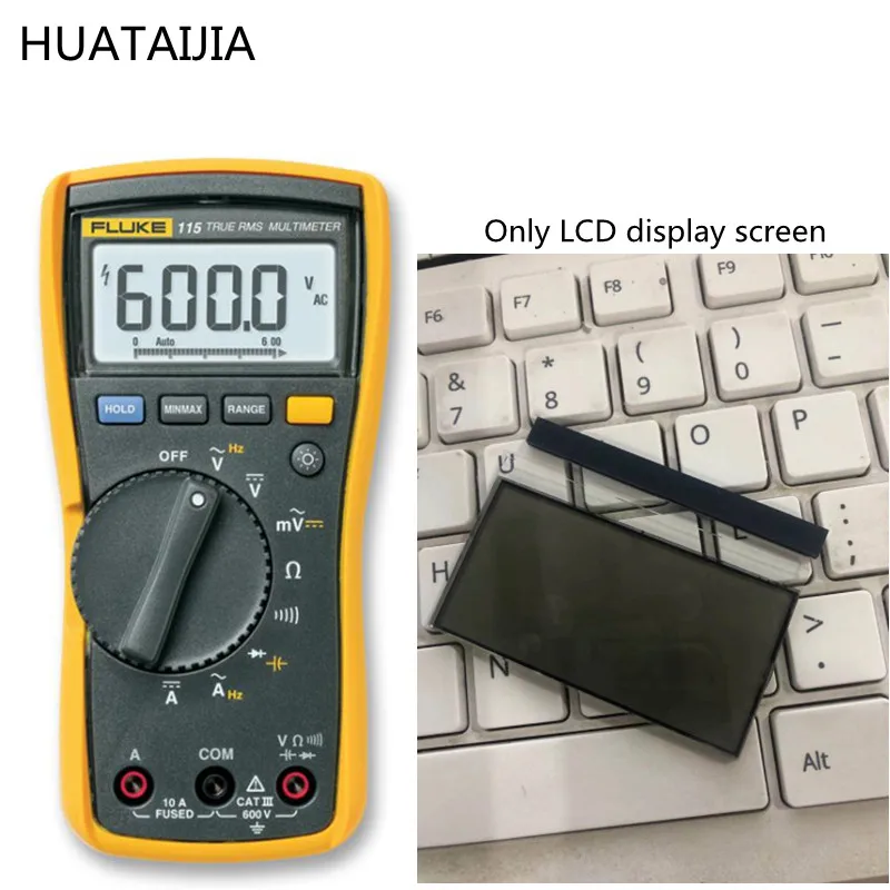 Fluke115-pantalla LCD para Fluke 115, pantalla LCD no Es un mult&iacute;metro, 115-0
