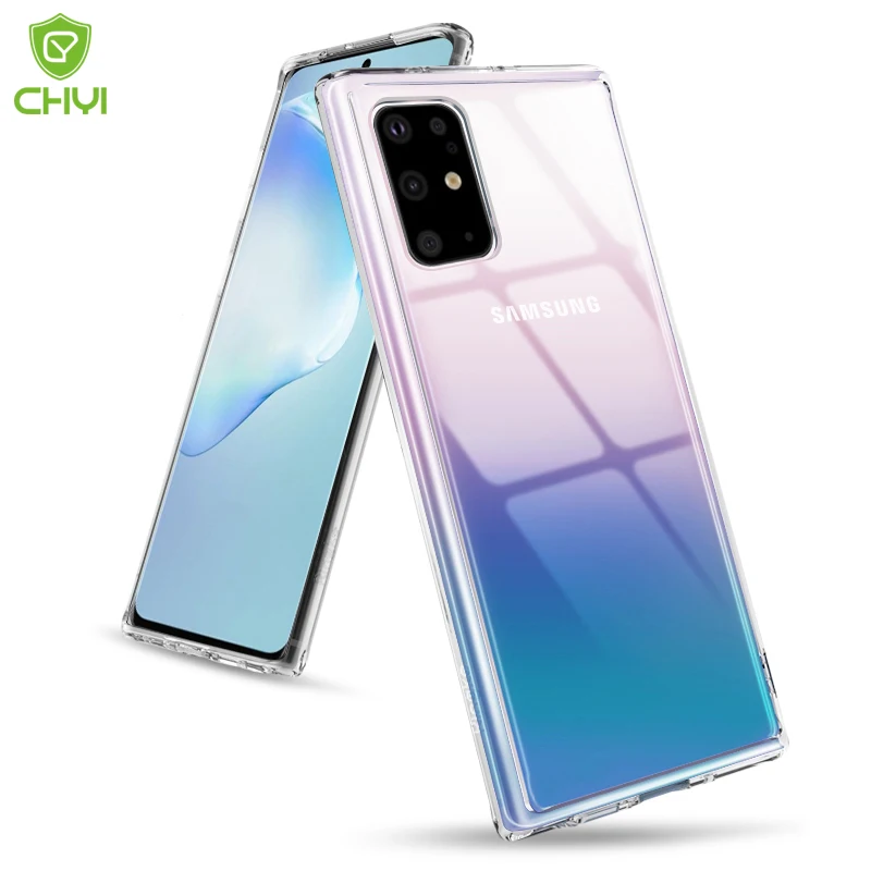 Роскошный Прозрачный ударопрочный чехол для телефона Samsung Galaxy S20 ultra + FE TPU бампер с