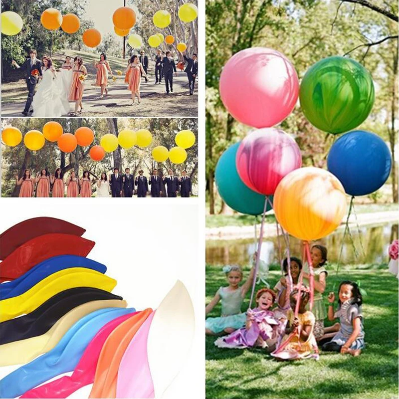 Декоративные круглые большие гигантские шары 45 см украшения для дня рождения