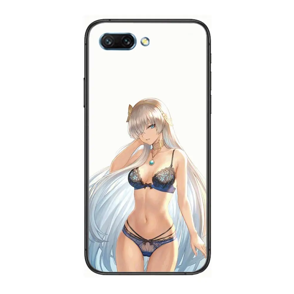 

Case Fate Grand Order style clear Phone Case For Huawei Honor 10 9 8 7 N Pro Lite A C RU Black Etui Coque Hoesjes comic fashio