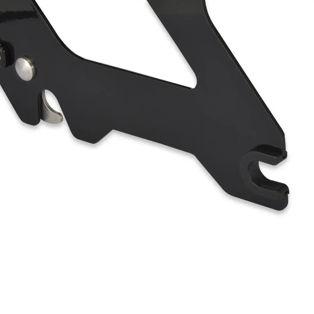 Съемный Черный багажный комплект для путешествий стойка багажа Harley Softail FLDE FLHC FLHCS