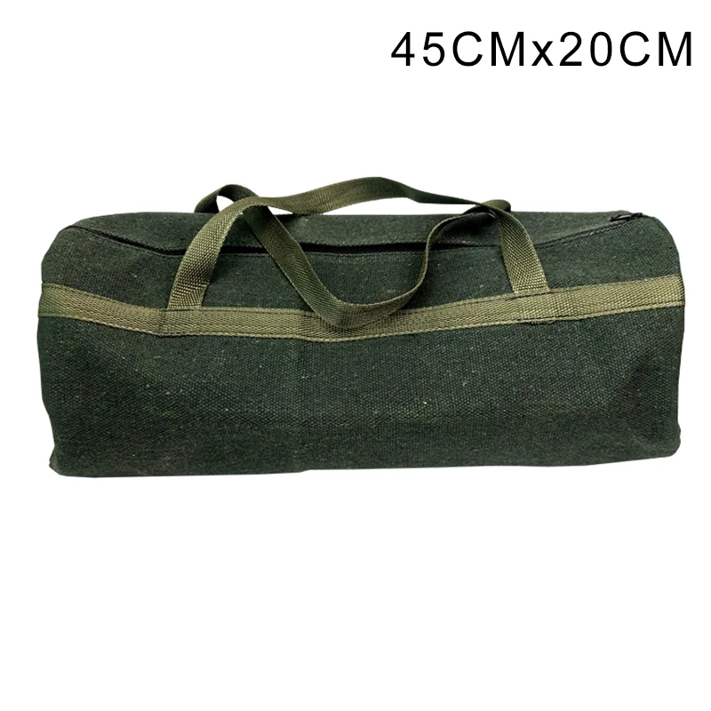 

Thick Canvas Pouch Bags Storage Organizer Instrument Case Portable for Electrical Tool _WK