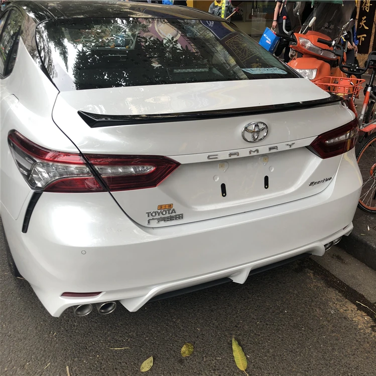 Спойлер на крышу для TOYOTA Camry 2018-2019 спойлер высокого качества ABS Материал заднее